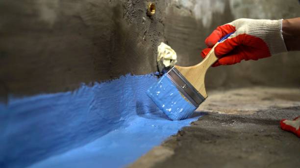 Commercial Basement Waterproofing project at a Long Beach, WA business property by SJ Waterproofing Pros